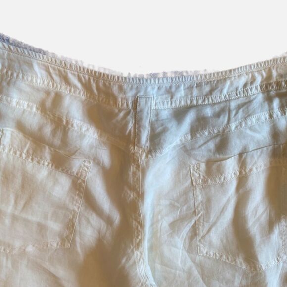 0098 Jarbo Cream Cropped Wide Leg Pants Size 42 NWT - Picture 4 of 17